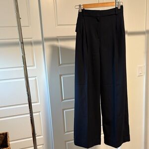 J. Crew Classic Navy Wide-Leg Pants. Size 14